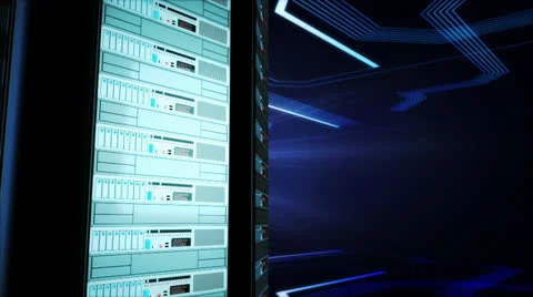 Computer servers Stock Footage 25053924