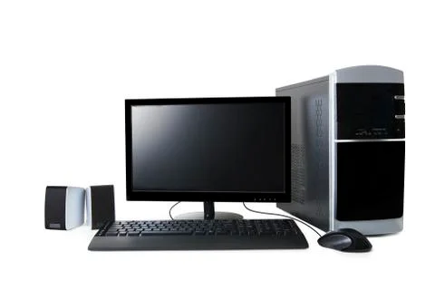 Computer sets Stock Photos