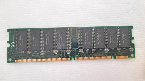 Computer short term Memory Ram for data storage Stock Photos