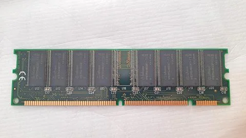 Computer short term Memory Ram for data storage Foto stock