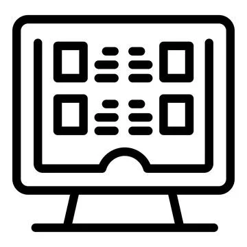Computer showing scheduling app interface for organizing working time イラスト素材