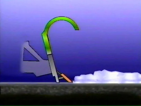 Computer simulations and water tests are used to figure out how to make the Video stock 75201131