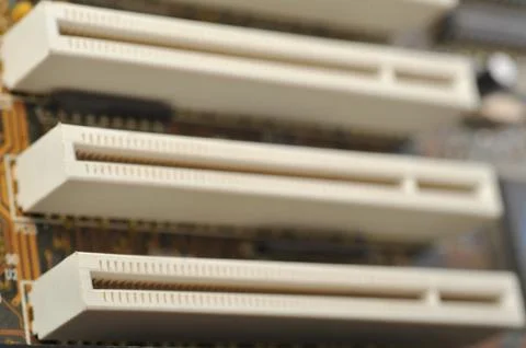 Computer sockets Stock Photos