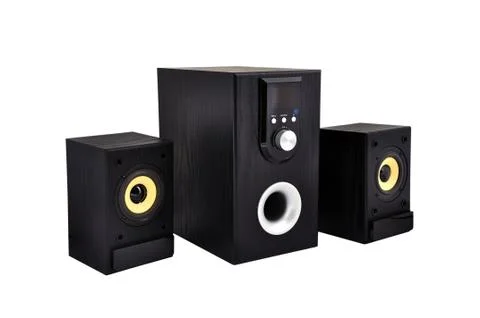 Computer speakers Stock-Fotos