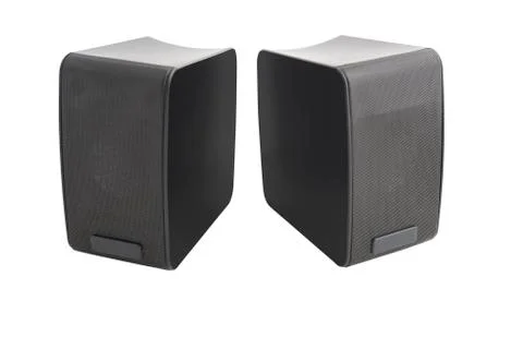 Computer speakers Stock Photos