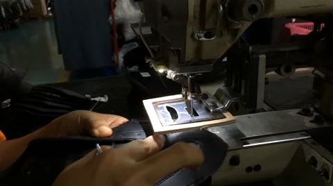 Computer stitching machine Stock Footage 50590938