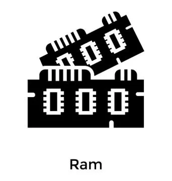 Computer Storage Ram Stock Illustration