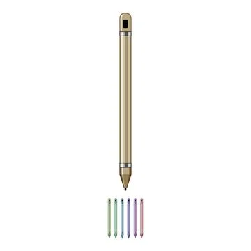 Computer stylus pen cartoon vector graphic Illustrazione stock