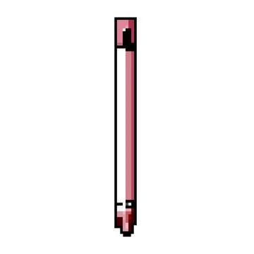 Computer stylus pen game pixel art vector illustration イラスト素材