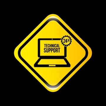 Computer support design, vector illustration eps10 graphic Illustrazione stock
