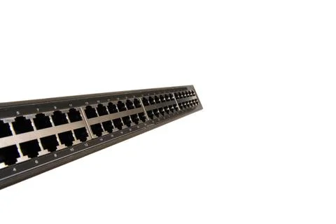Computer switch isolated Stock Photos