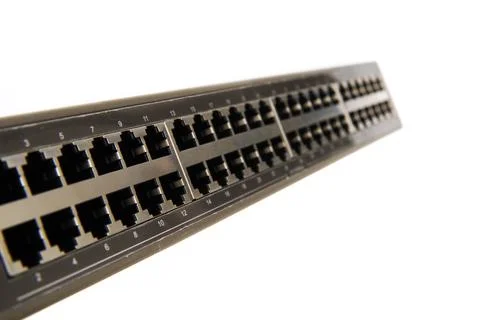 Computer switch isolated Stock Photos