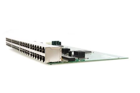 Computer switch isolated Stock Photos