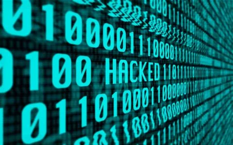 Computer System Hacked Stock Photos