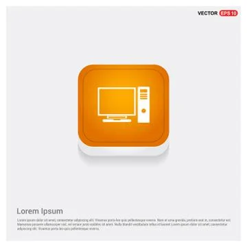 Computer System Icon Stock Illustration
