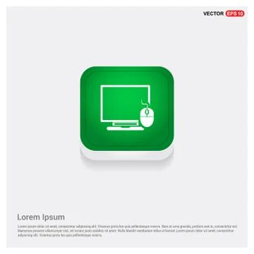 Computer System Icon Illustrazione stock