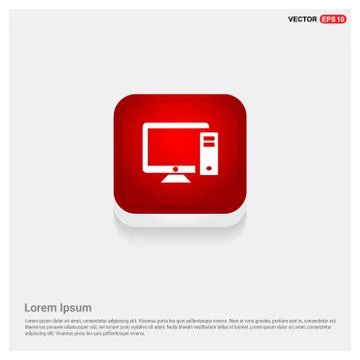 Computer System Icon Stockillustratie