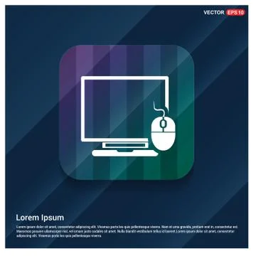 Computer System Icon Stock Illustration