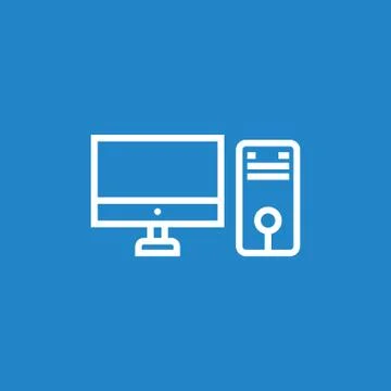 Computer system 스톡 일러스트