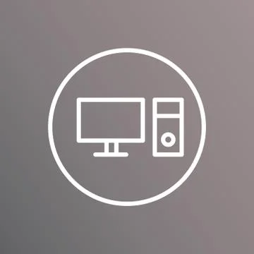 Computer system イラスト素材