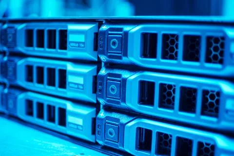 Computer system or computer program. To serve one or several. Stock Photos