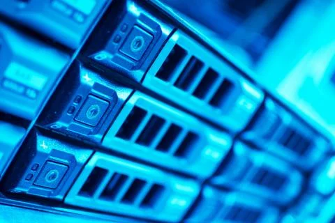 Computer system or computer program. To serve one or several. Stock Photos