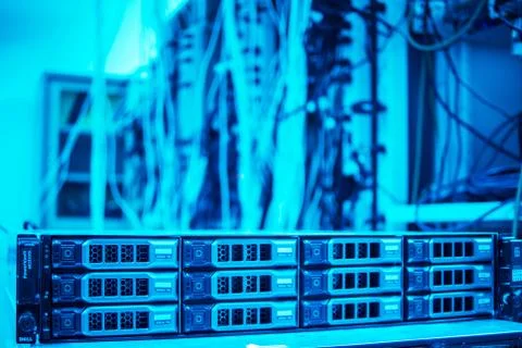 Computer system or computer program. To serve one or several. Stock Photos