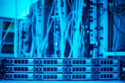 Computer system or computer program. To serve one or several. Stock Photos