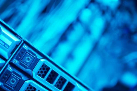 Computer system or computer program. To serve one or several. Stock Photos