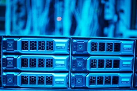 Computer system or computer program. To serve one or several. Stock Photos