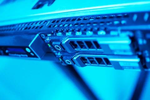 Computer system or computer program. To serve one or several. Stock Photos