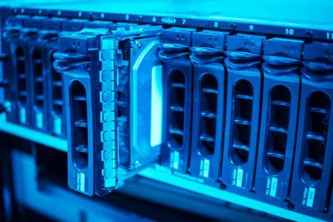 Computer system or computer program. To serve one or several. Stock Photos