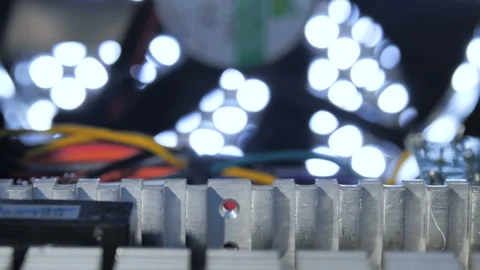 Computer system unit from the inside Видео 105838834