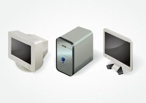 Computer Systems Stock Illustration