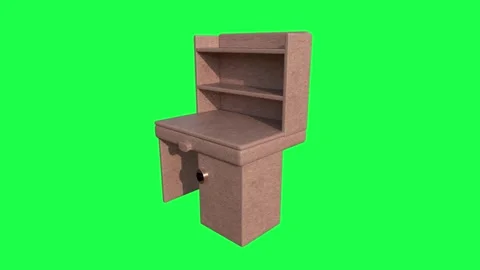 Computer Table Modern 스톡 동영상 344577470