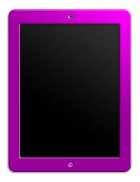 Computer tablet with blank screen Stock-Illustration