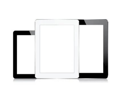 Computer tablets Stock Illustration