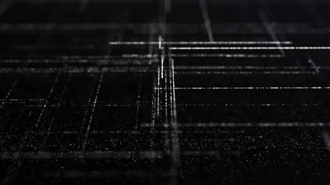 Computer technology background. Digital data flow. Network connection structu Stock Illustration