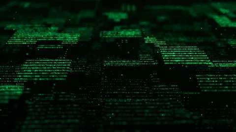 Computer technology background. Digital data flow. Network connection struc.. Stock Illustration