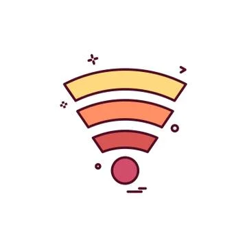 Computer Technology icon design vector Illustrazione stock