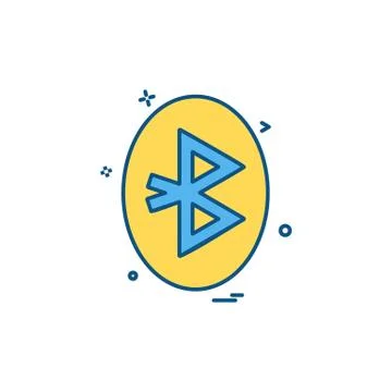 Computer Technology icon design vector Illustrazione stock