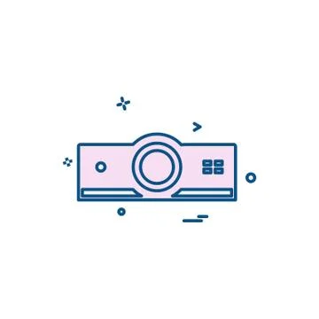 Computer Technology icon design vector Stock-Illustration