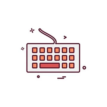 Computer Technology icon design vector Ilustración de archivo
