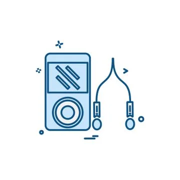 Computer Technology icon design vector Stock Illustration