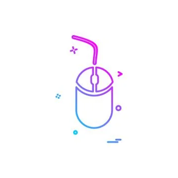 Computer Technology icon design vector Stock Illustration