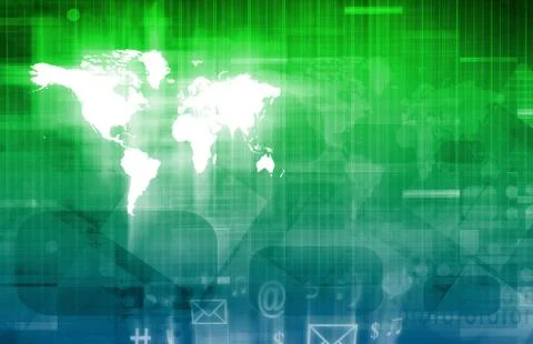 Computer technology 스톡 일러스트