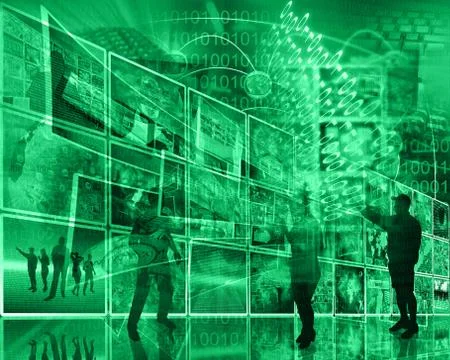 Computer technology Stockillustratie
