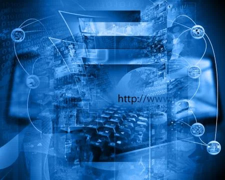 Computer technology Stock Illustration