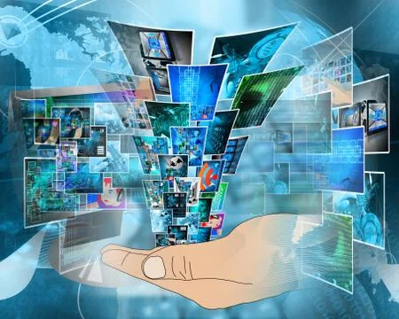 Computer technology イラスト素材