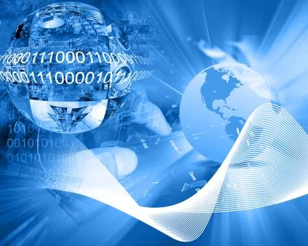Computer technology Stockillustratie